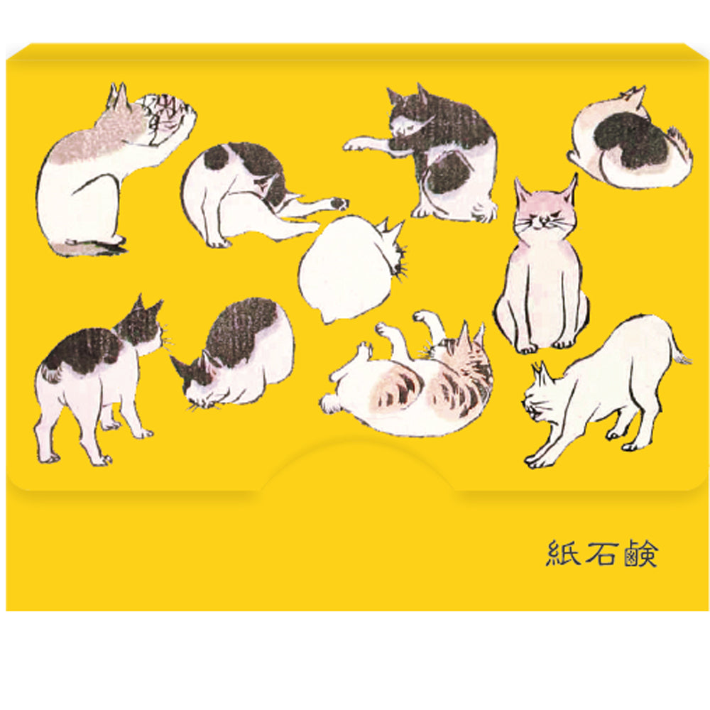 紙石鹸 広重 猫 / Paper Soap