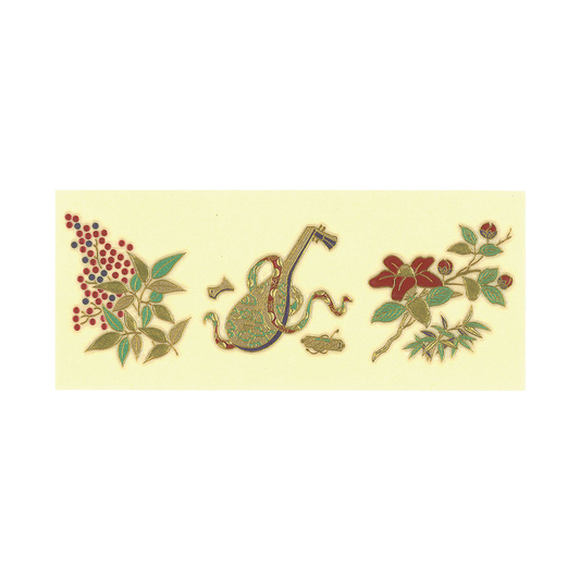 蒔絵三種 琵琶