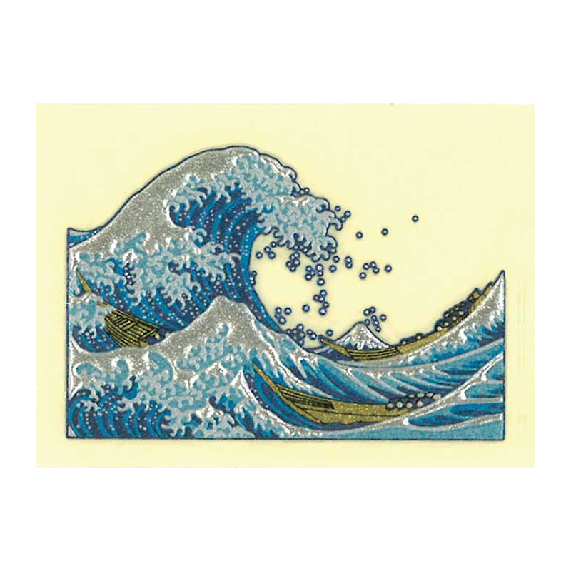 北斎 浪裏 / HOKUSAI