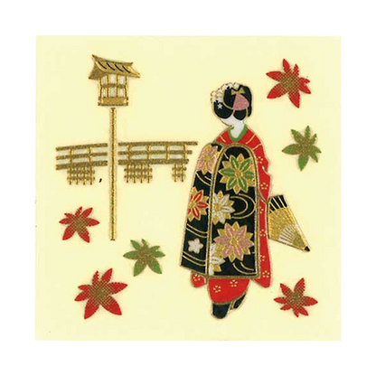 舞妓と紅葉 / Maiko in Autumn