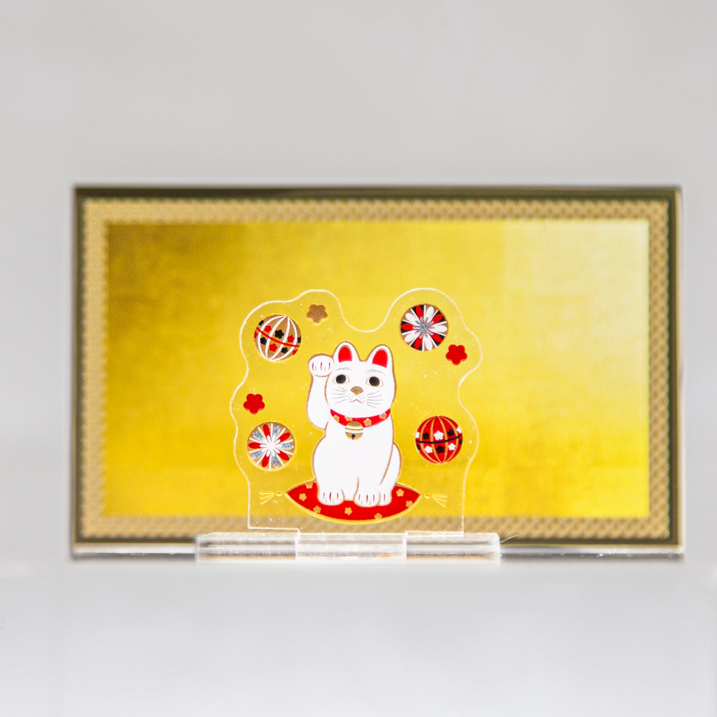 立像うつし金蒔絵 招き猫 / Acrylic Stand