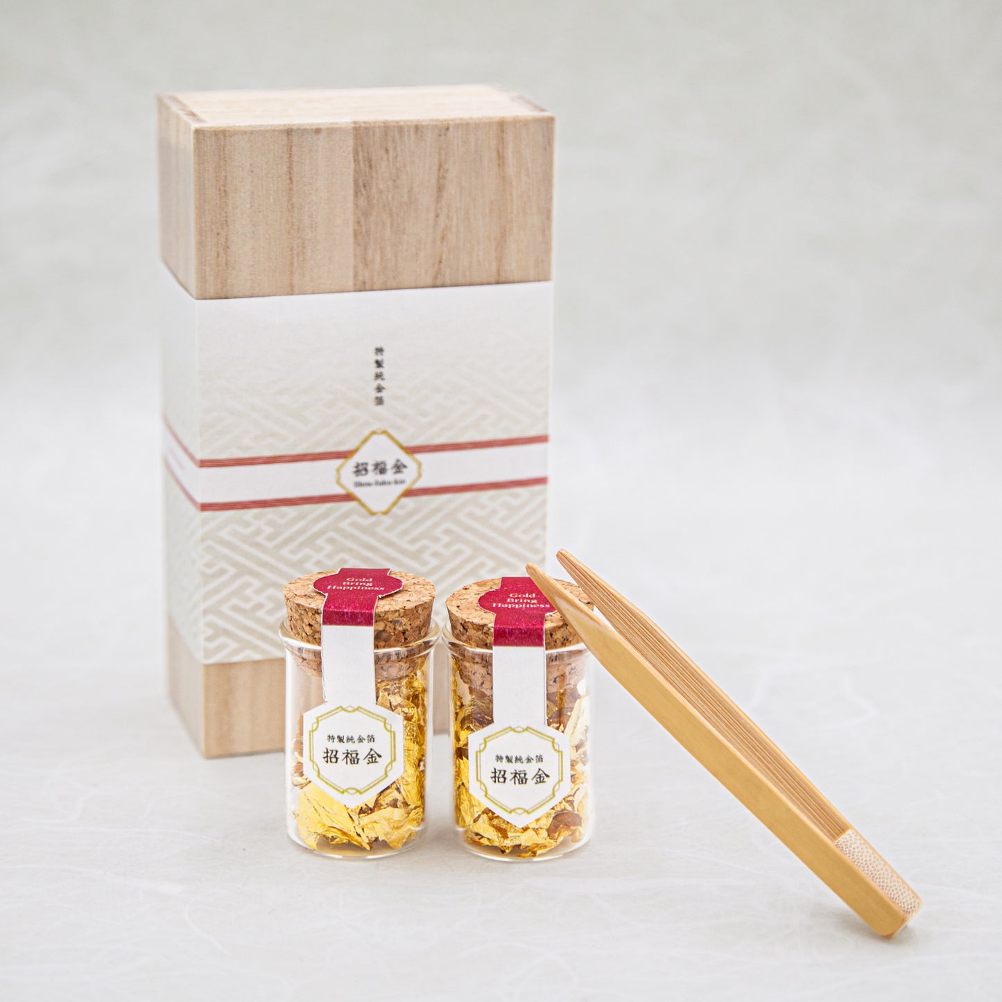 特製純金箔 招福金（桐箱入り）