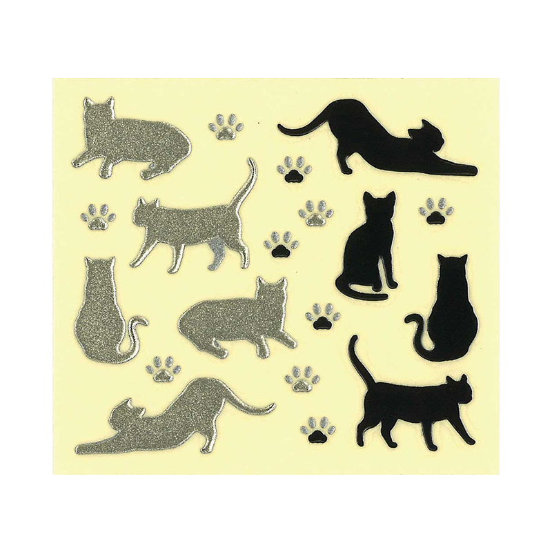 猫のシルエット