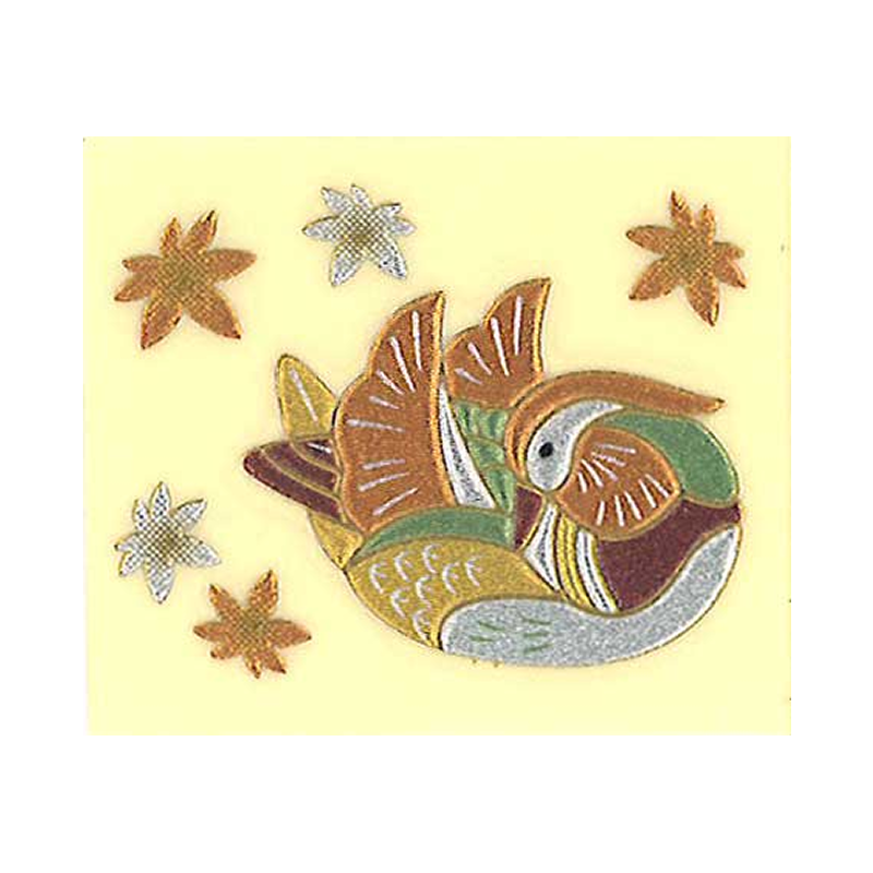 オシドリ　右 / Mandarin Duck