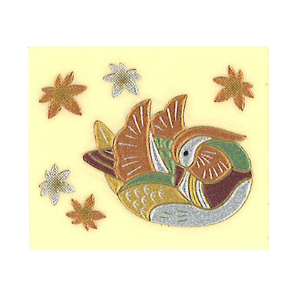 オシドリ　右 / Mandarin Duck