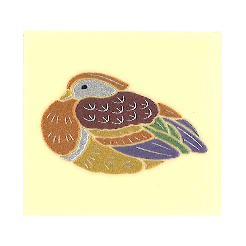 オシドリ　左 / Mandarin Duck