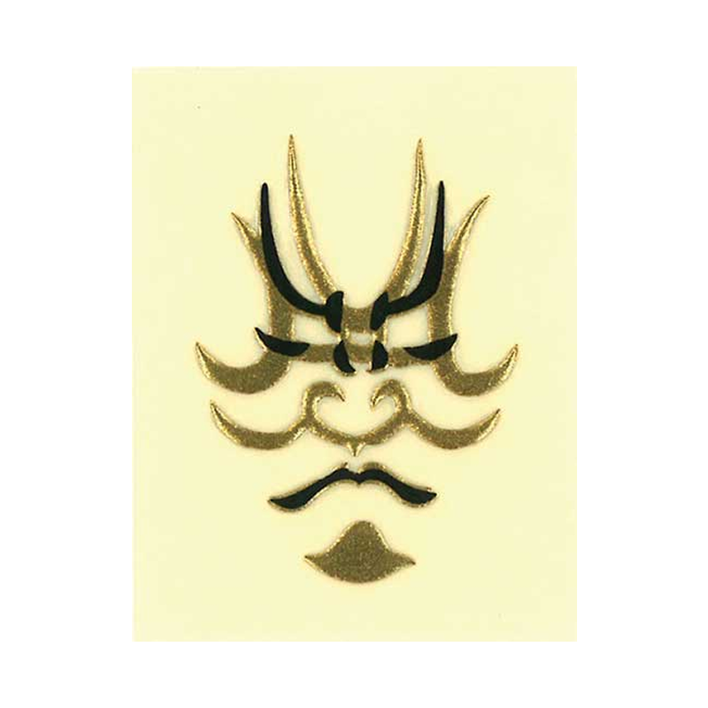 歌舞伎 隈取 暫 / KABUKI Makeup"Shibaraku"
