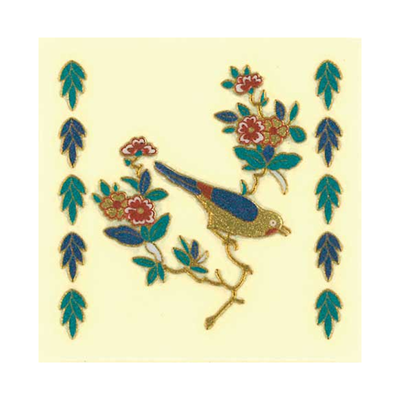 有田焼風 鳥 / Arita ware"Bird motif"