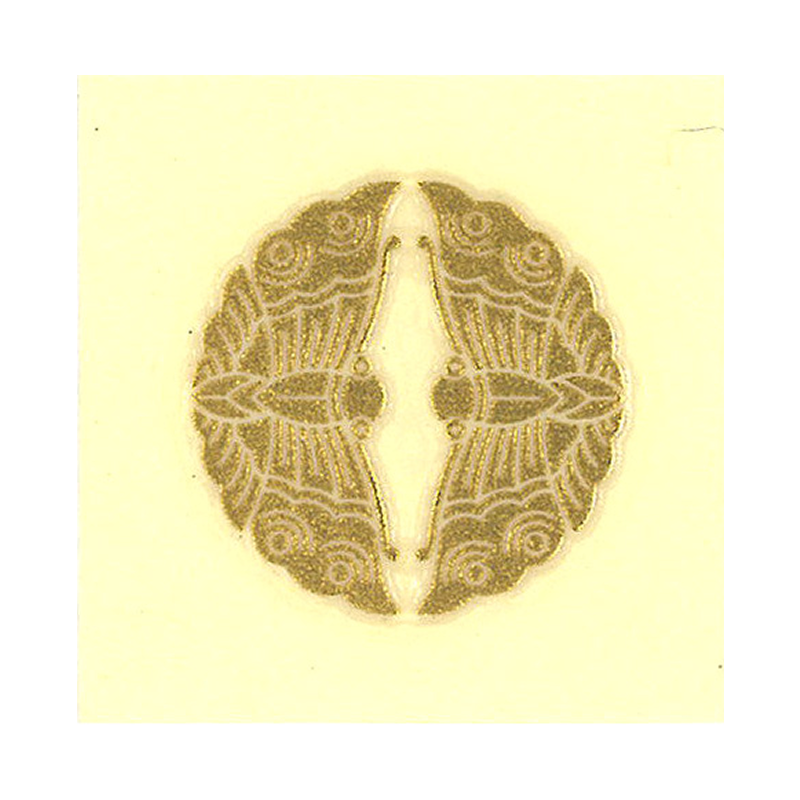 紋 対い蝶 / Crest