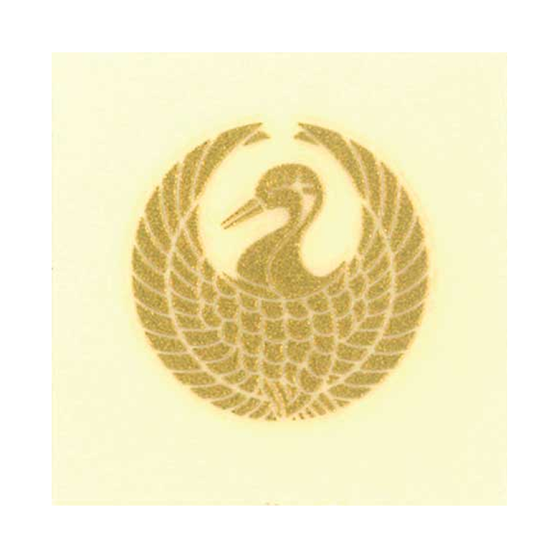 紋 鶴の丸 / Crest